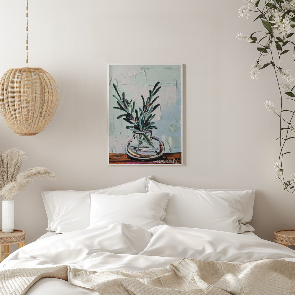 Rustic Olives Master - Stretched Canvas, Poster or Fine Art Print I Heart Wall Art