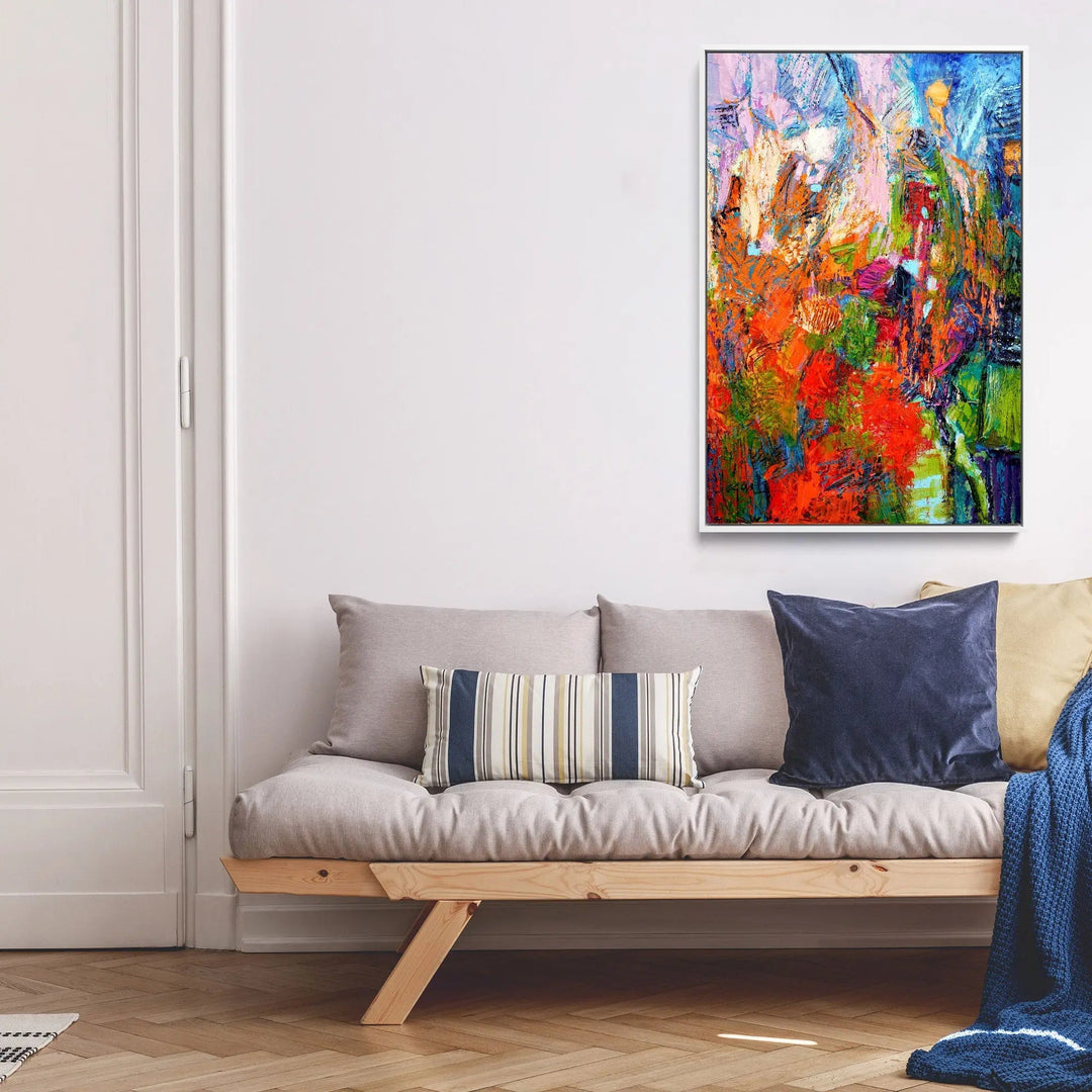 Sacred Garden by Dorothy Fagan- Stretched Canvas Print or Framed Fine Art Print - Artwork I Heart Wall Art Australia 