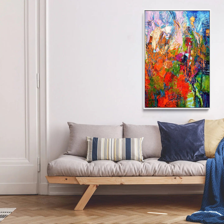 Sacred Garden by Dorothy Fagan- Stretched Canvas Print or Framed Fine Art Print - Artwork I Heart Wall Art Australia 