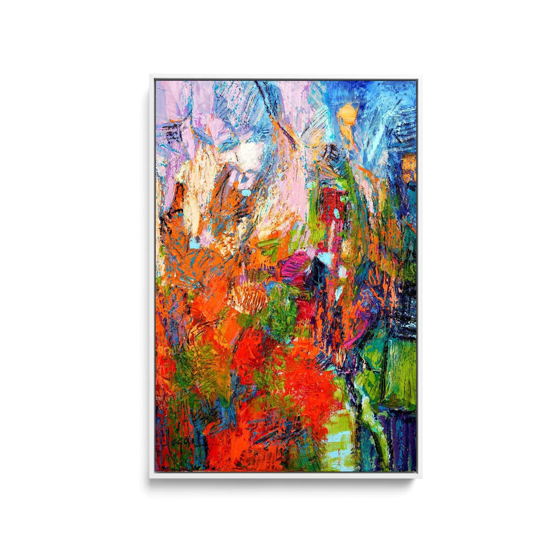 Sacred Garden by Dorothy Fagan- Stretched Canvas Print or Framed Fine Art Print - Artwork I Heart Wall Art Australia 