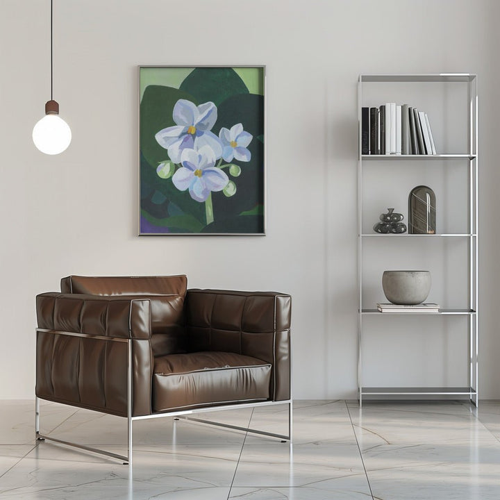 Saint Paulia - Stretched Canvas, Poster or Fine Art Print - I Heart Wall Art - Poster Print, Canvas Print or Framed Art Print