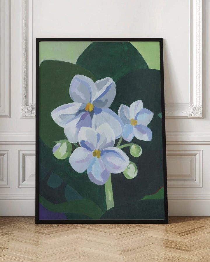 Saint Paulia - Stretched Canvas, Poster or Fine Art Print - I Heart Wall Art - Poster Print, Canvas Print or Framed Art Print