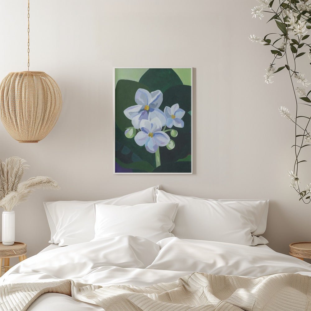 Saint Paulia - Stretched Canvas, Poster or Fine Art Print - I Heart Wall Art - Poster Print, Canvas Print or Framed Art Print