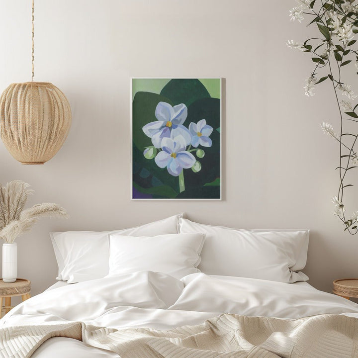 Saint Paulia - Stretched Canvas, Poster or Fine Art Print - I Heart Wall Art - Poster Print, Canvas Print or Framed Art Print