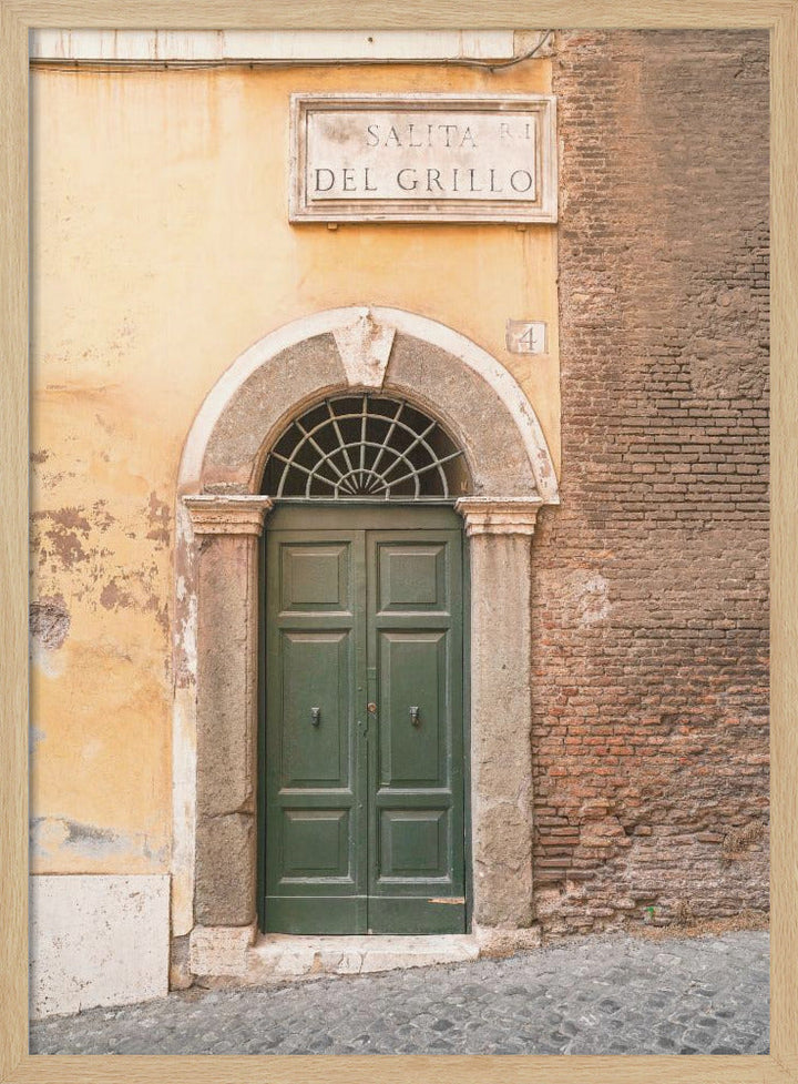 Salita Del Grillo - Stretched Canvas, Poster or Fine Art Print I Heart Wall Art