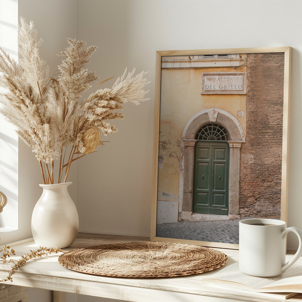 Salita Del Grillo - Stretched Canvas, Poster or Fine Art Print I Heart Wall Art