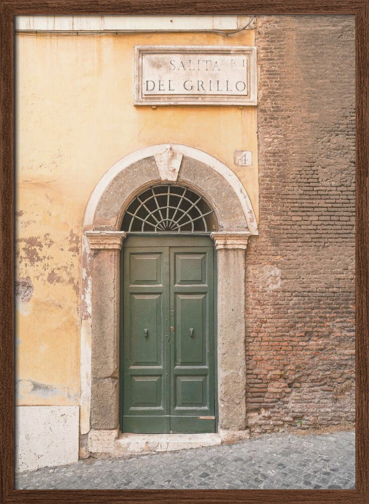 Salita Del Grillo - Stretched Canvas, Poster or Fine Art Print I Heart Wall Art