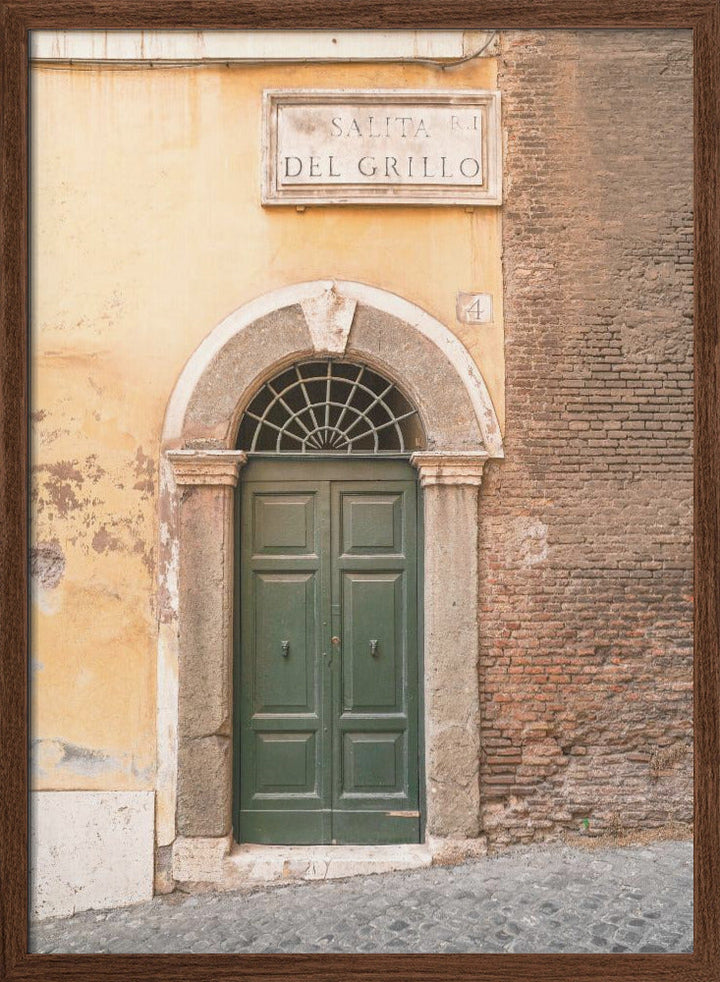 Salita Del Grillo - Stretched Canvas, Poster or Fine Art Print I Heart Wall Art