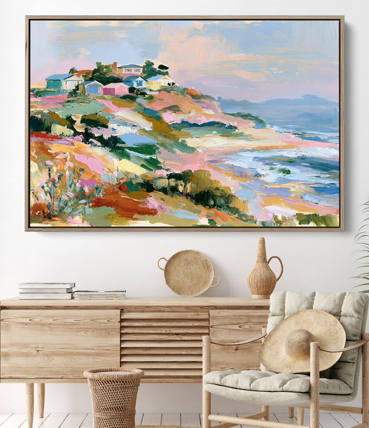 Salt Air by IHeartStudio - Australian Contemporary Coastal Landscape Canvas Print