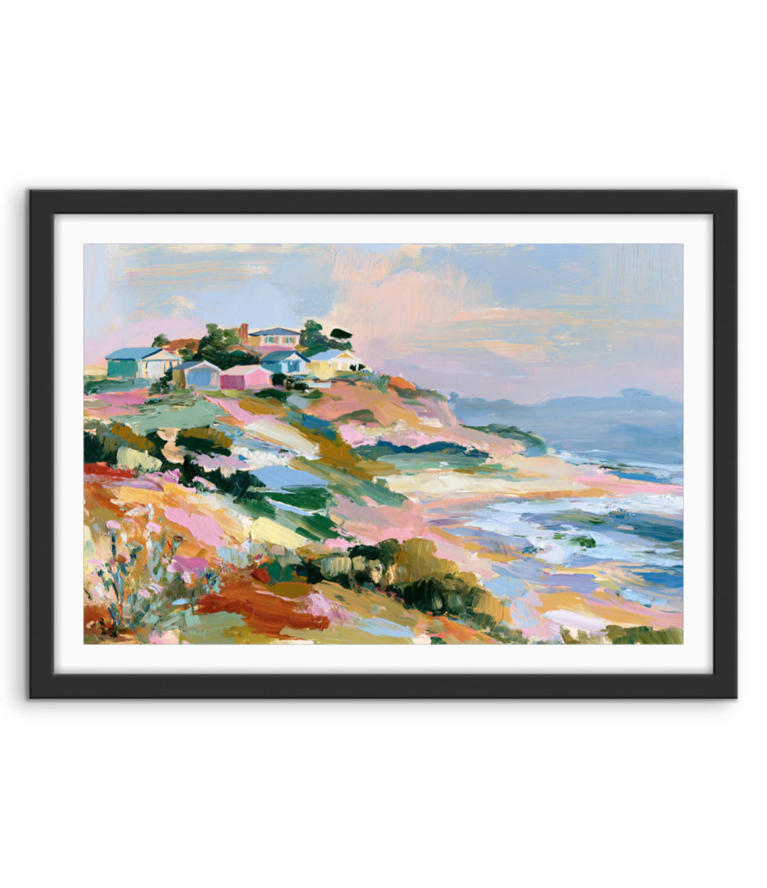 Salt Air by IHeartStudio - Australian Contemporary Coastal Landscape Canvas Print