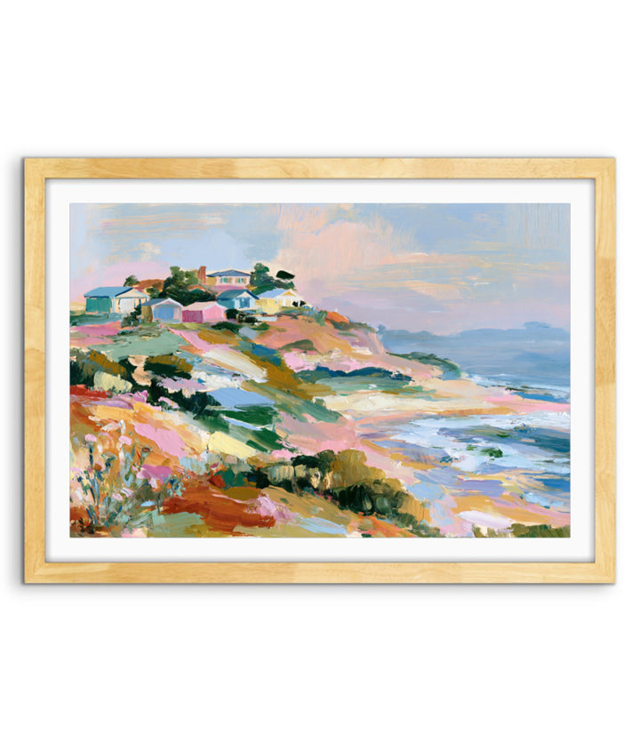 Salt Air by IHeartStudio - Australian Contemporary Coastal Landscape Canvas Print