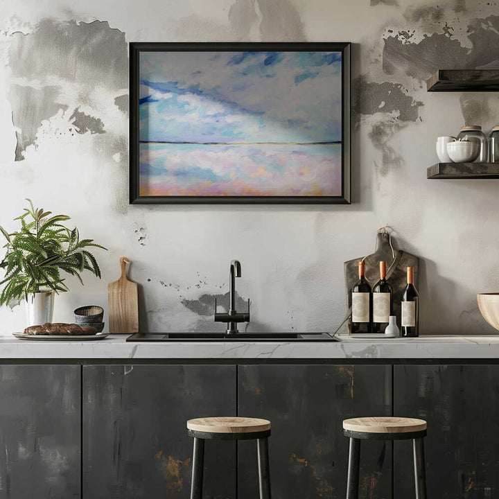 Salty Alviso - Stretched Canvas, Poster or Fine Art Print - I Heart Wall Art - Poster Print, Canvas Print or Framed Art Print