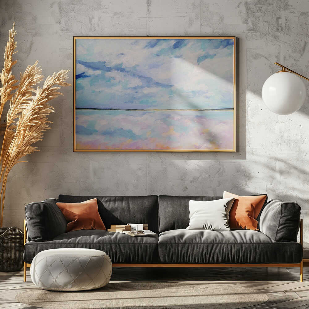 Salty Alviso - Stretched Canvas, Poster or Fine Art Print - I Heart Wall Art - Poster Print, Canvas Print or Framed Art Print