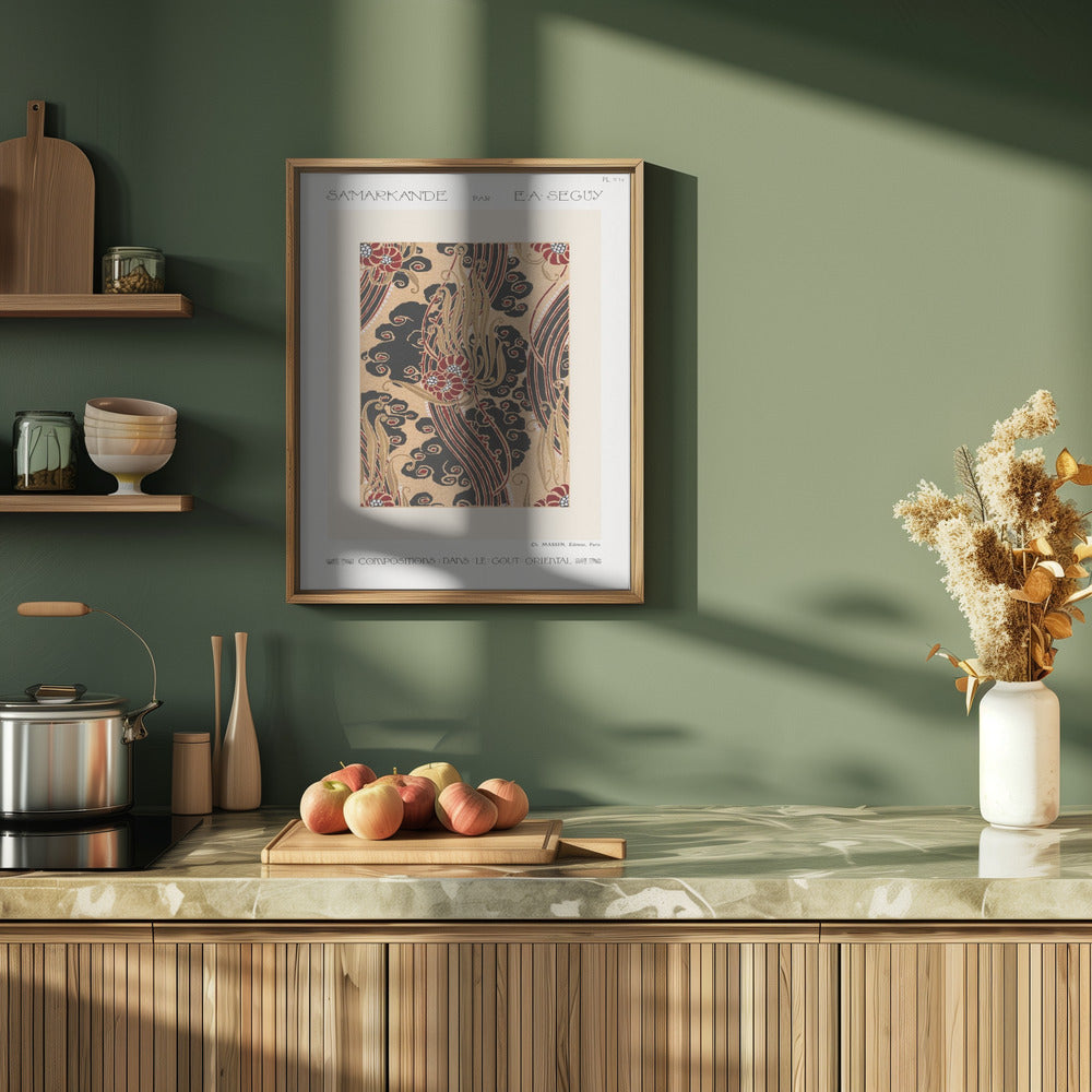 Samarkande 14 - Stretched Canvas, Poster or Fine Art Print I Heart Wall Art