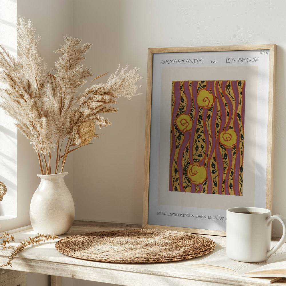 Samarkande 15 - Stretched Canvas, Poster or Fine Art Print I Heart Wall Art