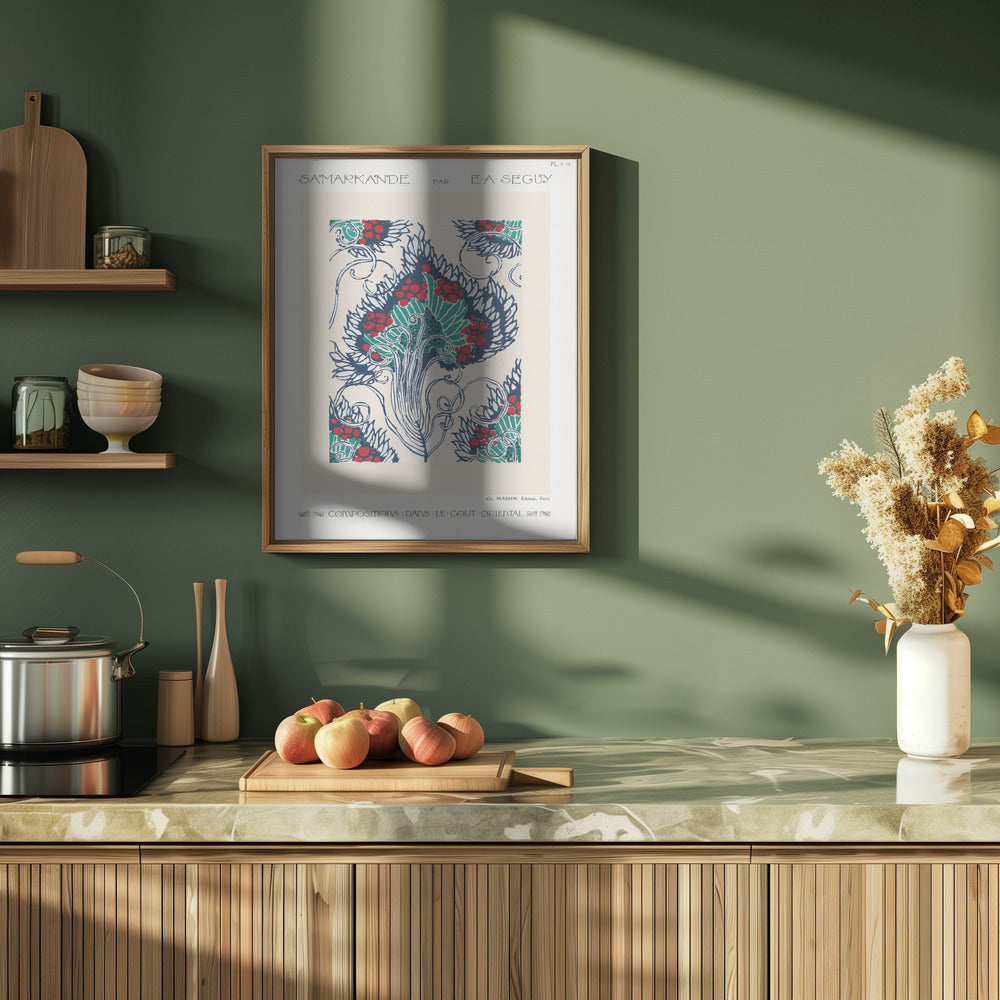 Samarkande 19 - Stretched Canvas, Poster or Fine Art Print I Heart Wall Art