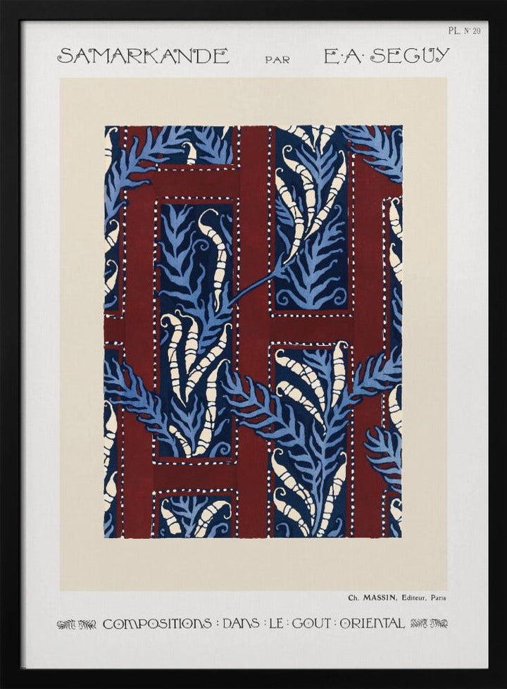 Samarkande 20 - Stretched Canvas, Poster or Fine Art Print I Heart Wall Art