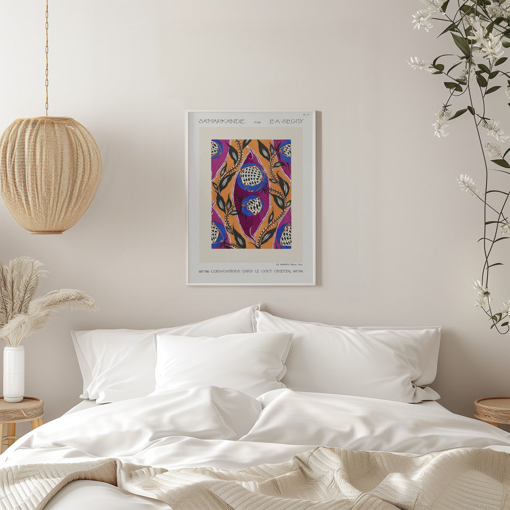 Samarkande 4 - Stretched Canvas, Poster or Fine Art Print I Heart Wall Art