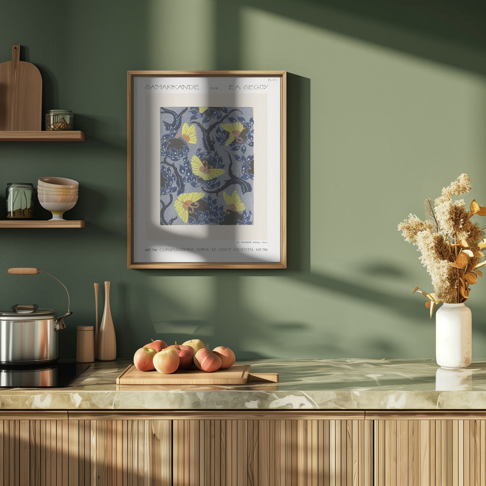 Samarkande 5 - Stretched Canvas, Poster or Fine Art Print I Heart Wall Art