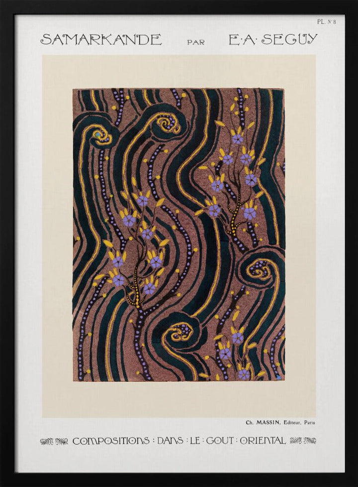 Samarkande 8 - Stretched Canvas, Poster or Fine Art Print I Heart Wall Art