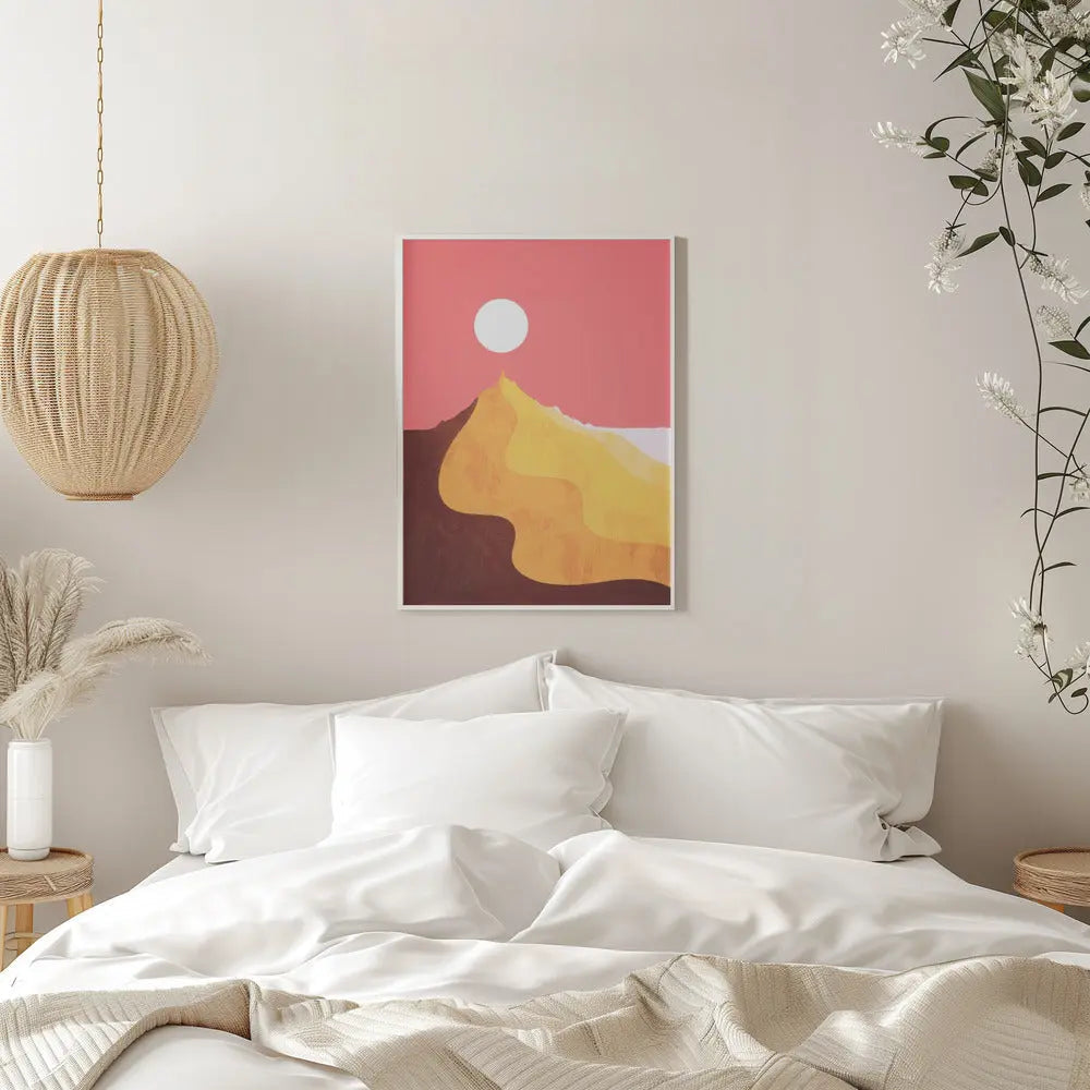 Sand Dune Peak - Stretched Canvas, Poster or Fine Art Print I Heart Wall Art