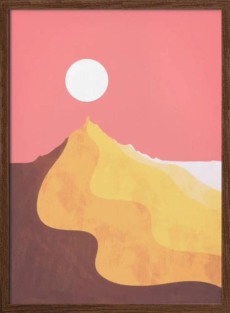 Sand Dune Peak - Stretched Canvas, Poster or Fine Art Print I Heart Wall Art