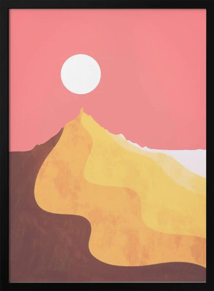 Sand Dune Peak - Stretched Canvas, Poster or Fine Art Print I Heart Wall Art