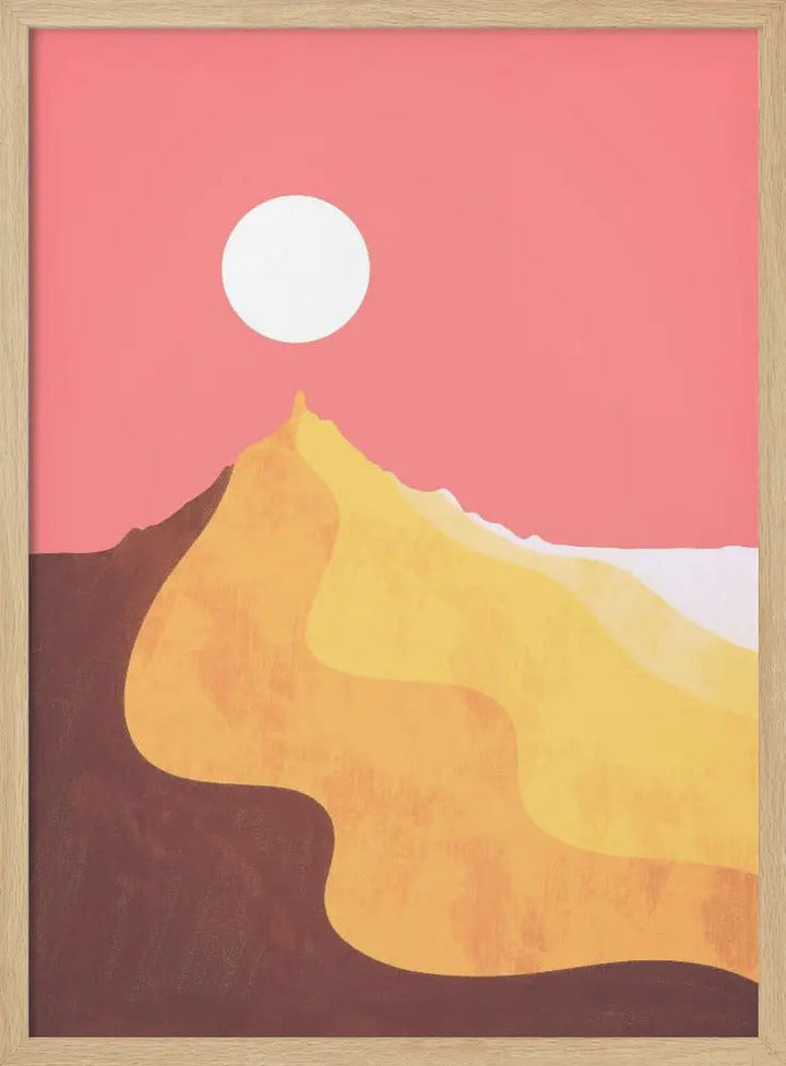 Sand Dune Peak - Stretched Canvas, Poster or Fine Art Print I Heart Wall Art