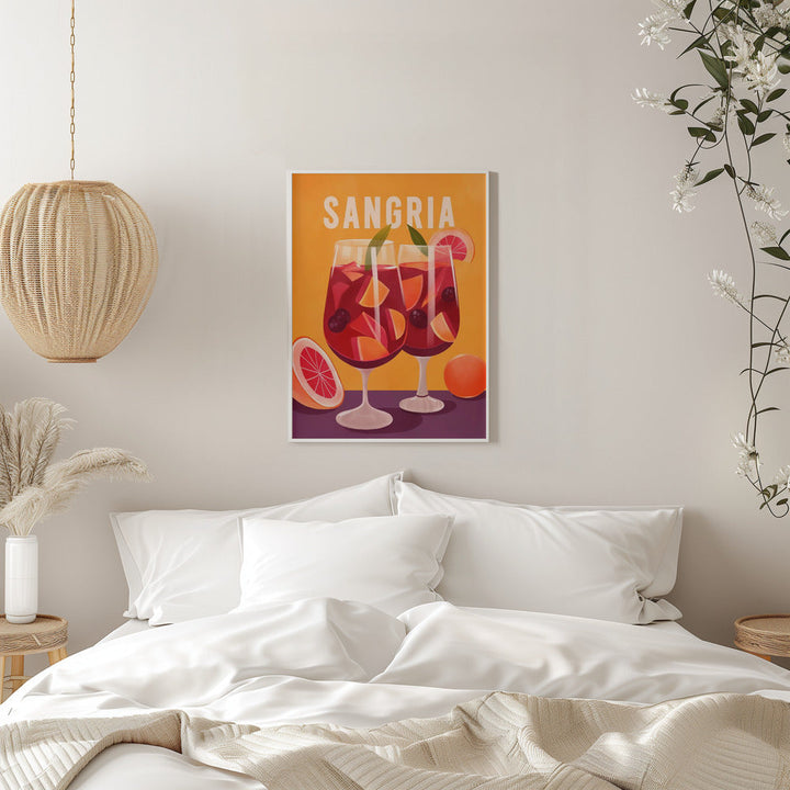 Sangria - Stretched Canvas, Poster or Fine Art Print I Heart Wall Art