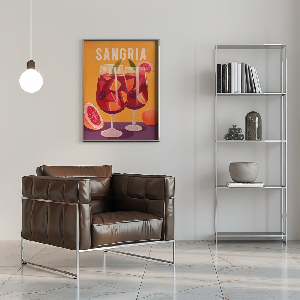 Sangria - Stretched Canvas, Poster or Fine Art Print I Heart Wall Art