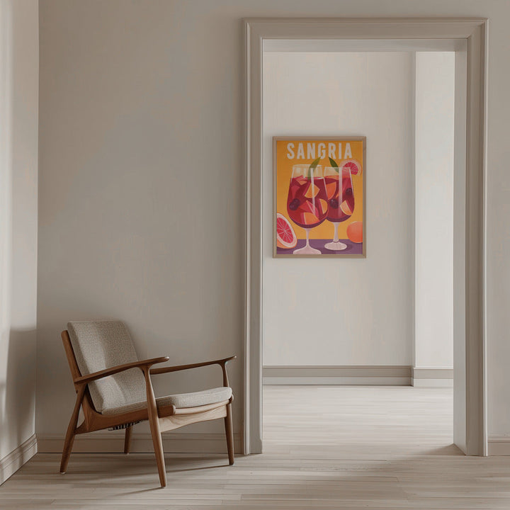 Sangria - Stretched Canvas, Poster or Fine Art Print I Heart Wall Art