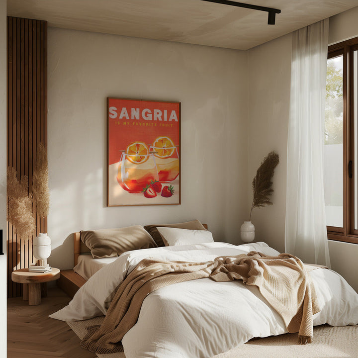 Sangria - Stretched Canvas, Poster or Fine Art Print I Heart Wall Art