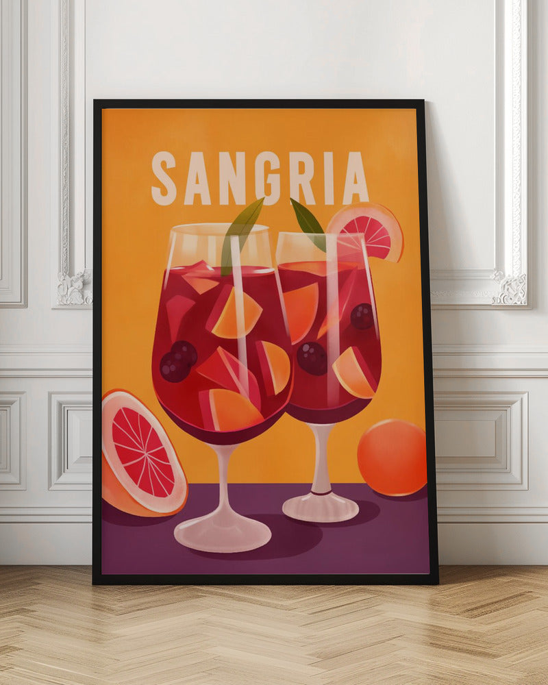 Sangria - Stretched Canvas, Poster or Fine Art Print I Heart Wall Art