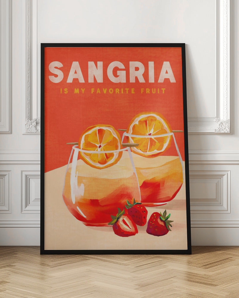 Sangria - Stretched Canvas, Poster or Fine Art Print I Heart Wall Art