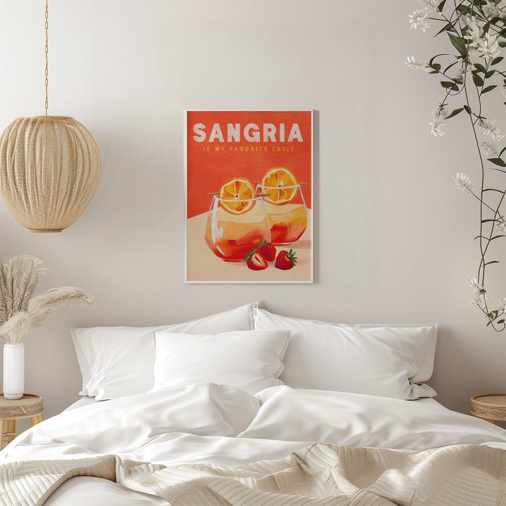 Sangria - Stretched Canvas, Poster or Fine Art Print I Heart Wall Art
