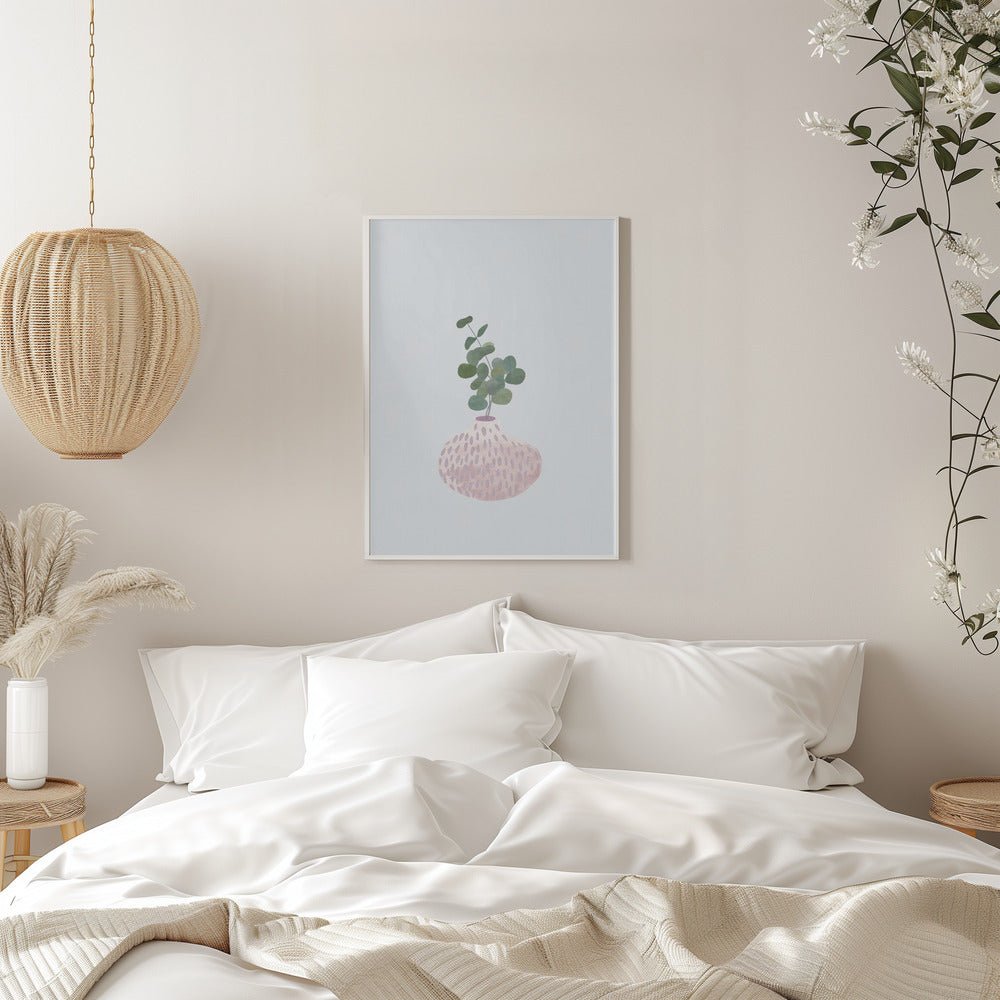 Scandi Japandi House Plant 1 - Stretched Canvas, Poster or Fine Art Print - I Heart Wall Art - Poster Print, Canvas Print or Framed Art Print