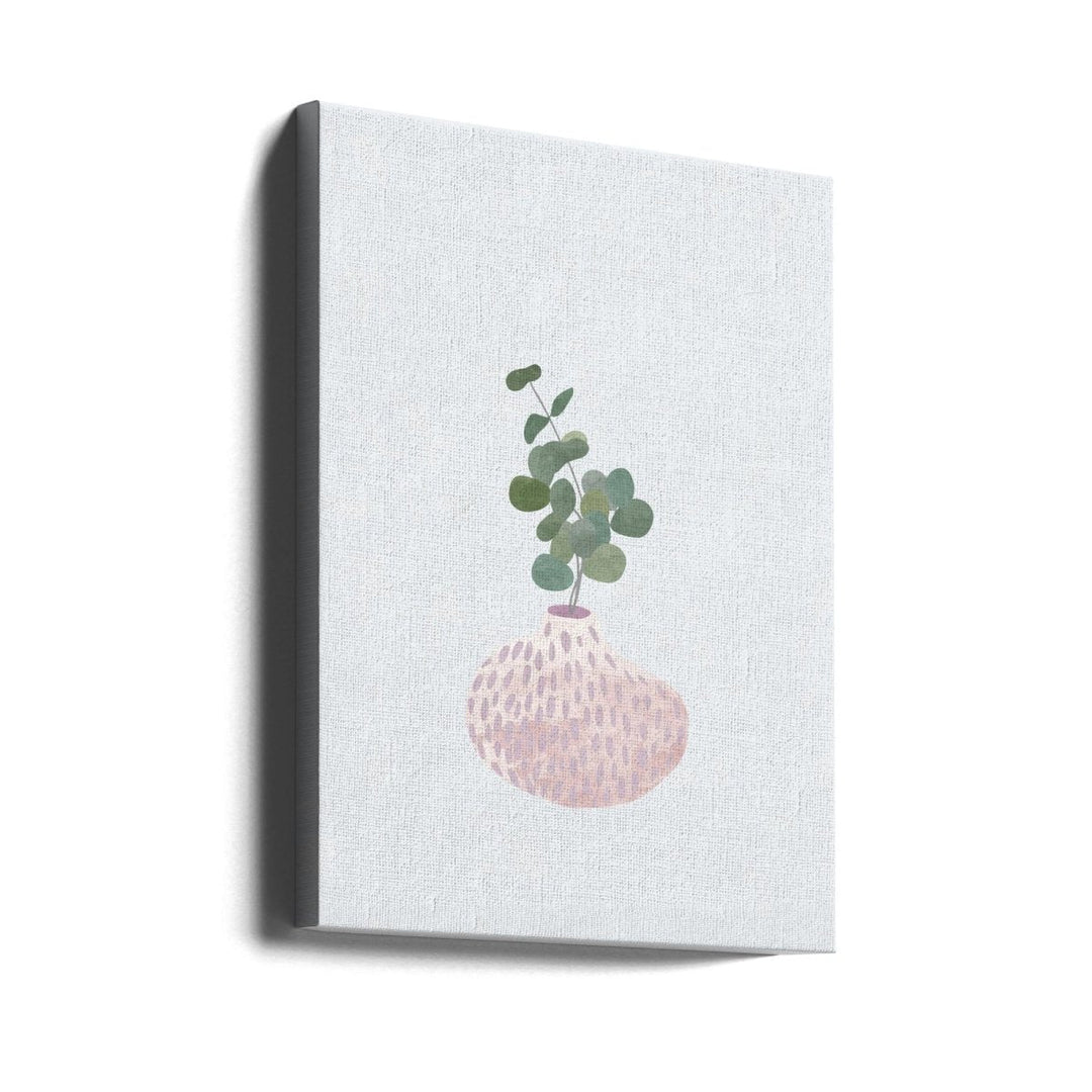 Scandi Japandi House Plant 1 - Stretched Canvas, Poster or Fine Art Print - I Heart Wall Art - Poster Print, Canvas Print or Framed Art Print