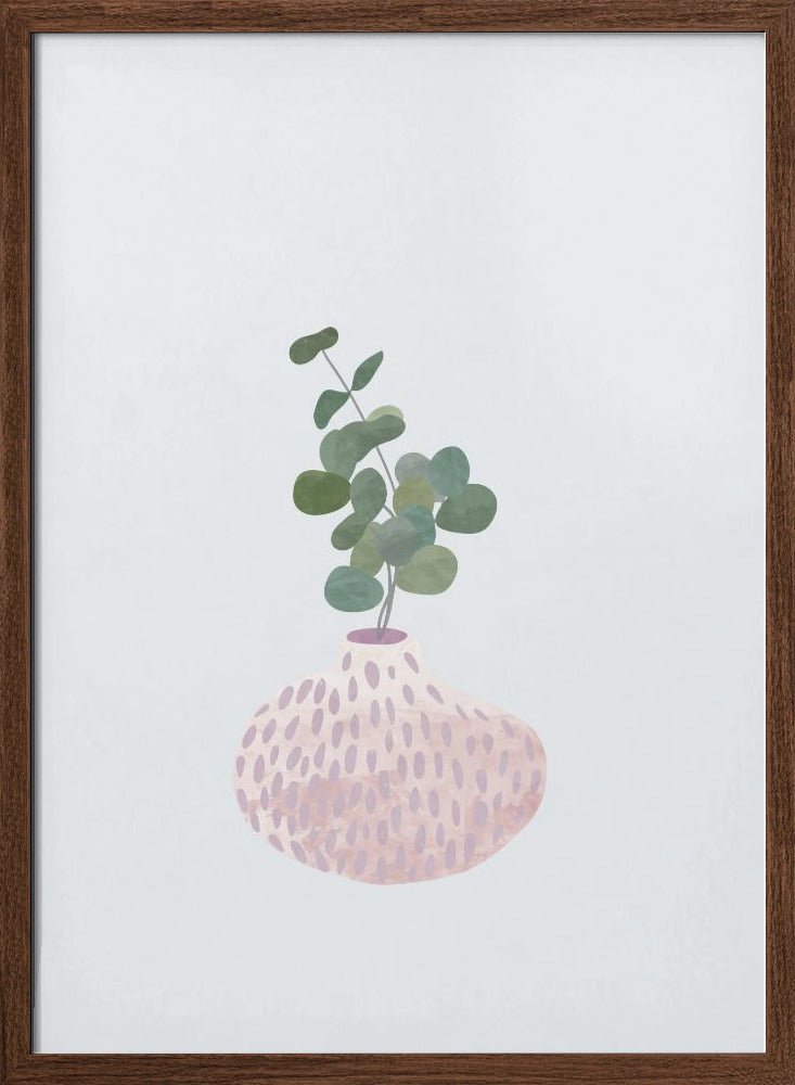 Scandi Japandi House Plant 1 - Stretched Canvas, Poster or Fine Art Print - I Heart Wall Art - Poster Print, Canvas Print or Framed Art Print