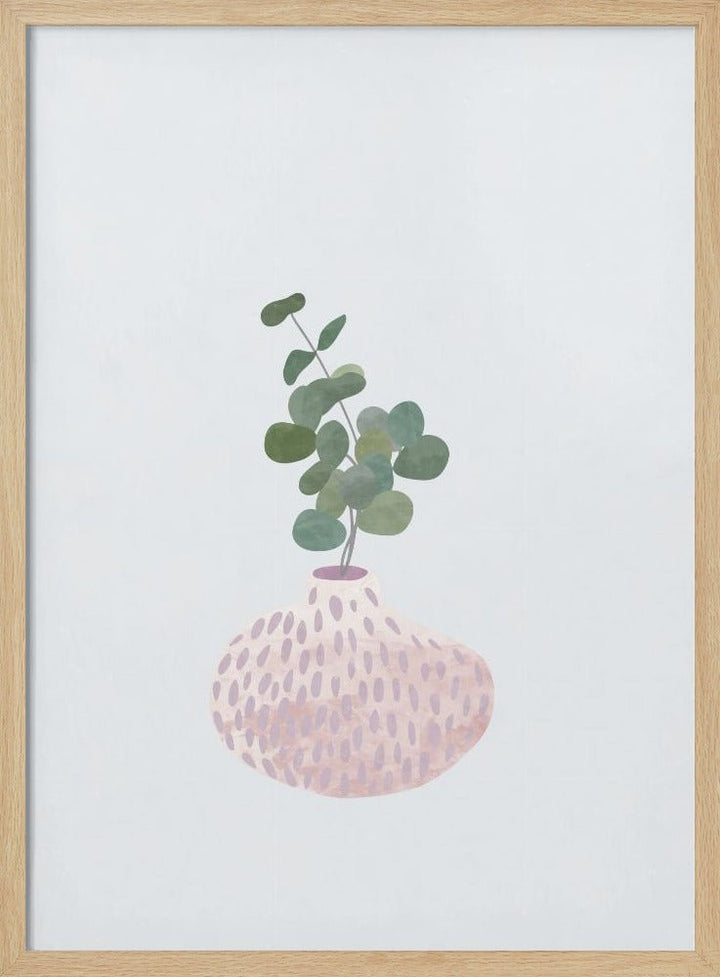 Scandi Japandi House Plant 1 - Stretched Canvas, Poster or Fine Art Print - I Heart Wall Art - Poster Print, Canvas Print or Framed Art Print