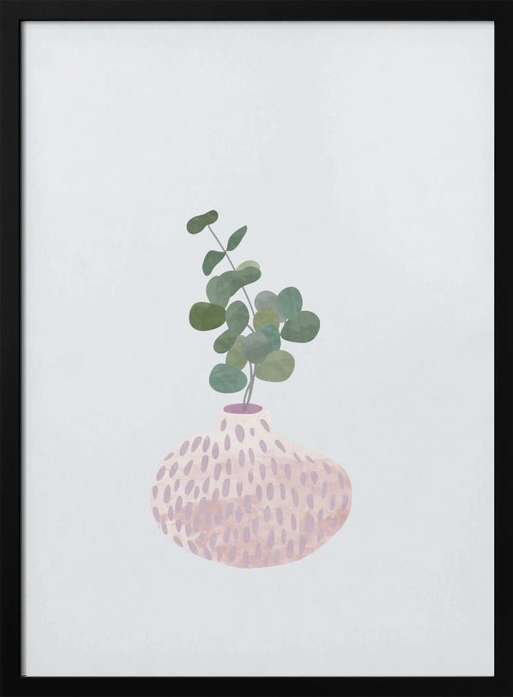 Scandi Japandi House Plant 1 - Stretched Canvas, Poster or Fine Art Print - I Heart Wall Art - Poster Print, Canvas Print or Framed Art Print