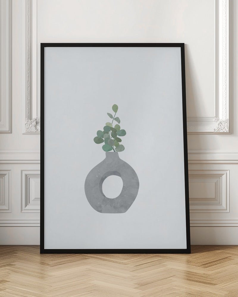 Scandi Japandi House plant 2 - Stretched Canvas, Poster or Fine Art Print - I Heart Wall Art - Poster Print, Canvas Print or Framed Art Print