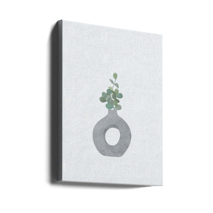 Scandi Japandi House plant 2 - Stretched Canvas, Poster or Fine Art Print - I Heart Wall Art - Poster Print, Canvas Print or Framed Art Print