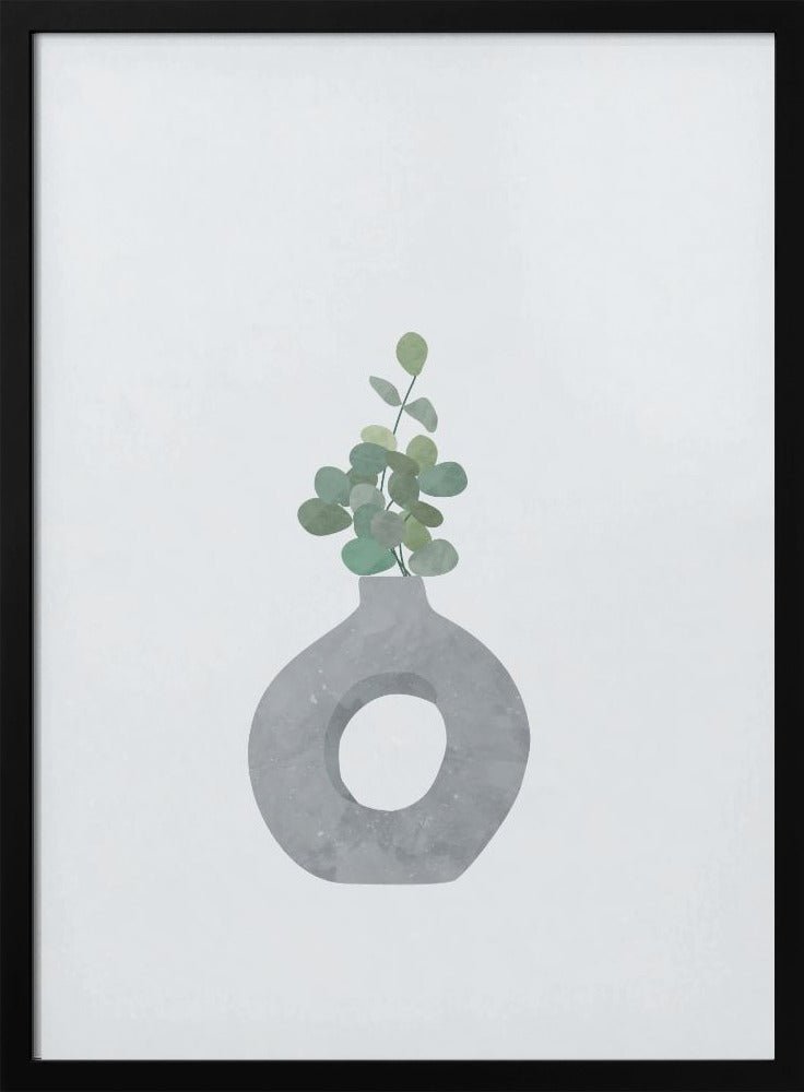 Scandi Japandi House plant 2 - Stretched Canvas, Poster or Fine Art Print - I Heart Wall Art - Poster Print, Canvas Print or Framed Art Print