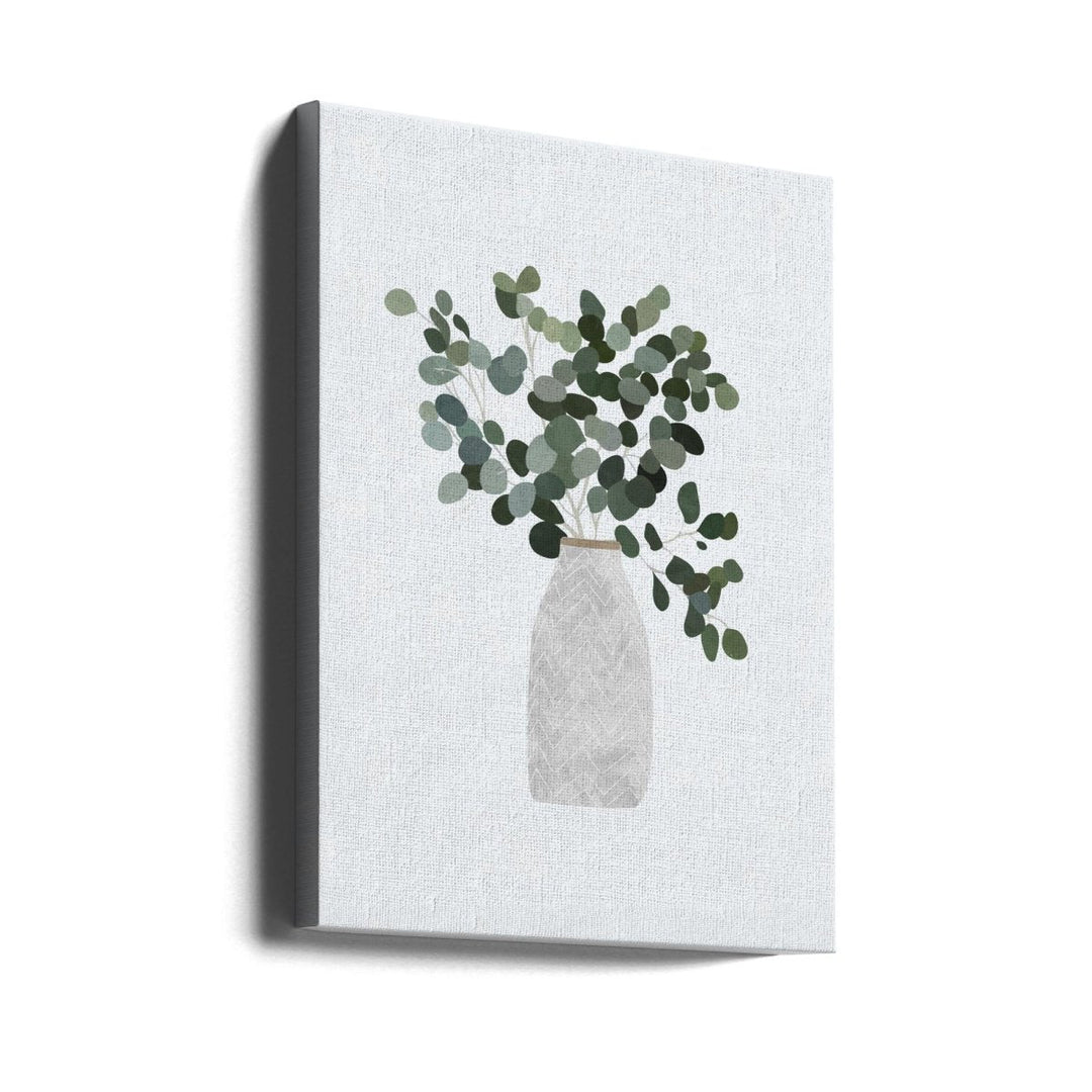 Scandi Japandi House Plant 3 - Stretched Canvas, Poster or Fine Art Print - I Heart Wall Art - Poster Print, Canvas Print or Framed Art Print
