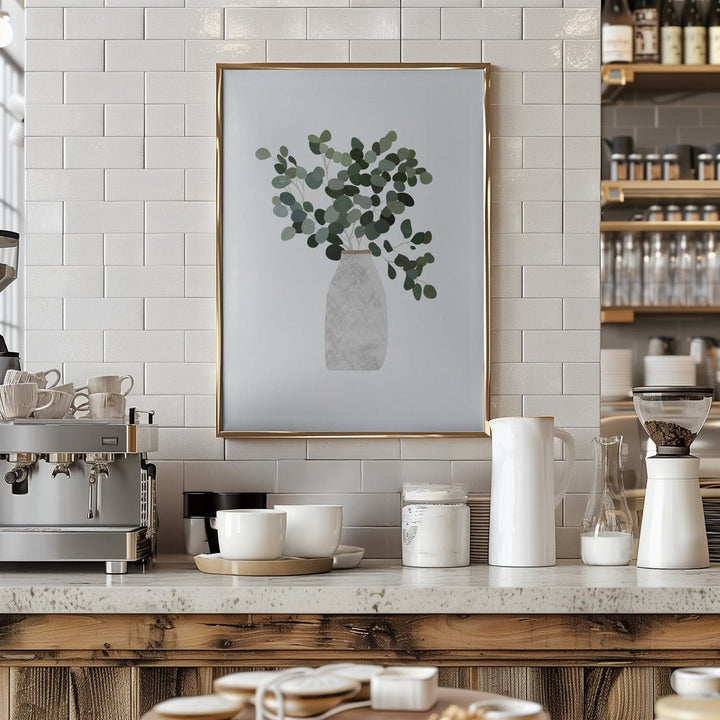 Scandi Japandi House Plant 3 - Stretched Canvas, Poster or Fine Art Print - I Heart Wall Art - Poster Print, Canvas Print or Framed Art Print