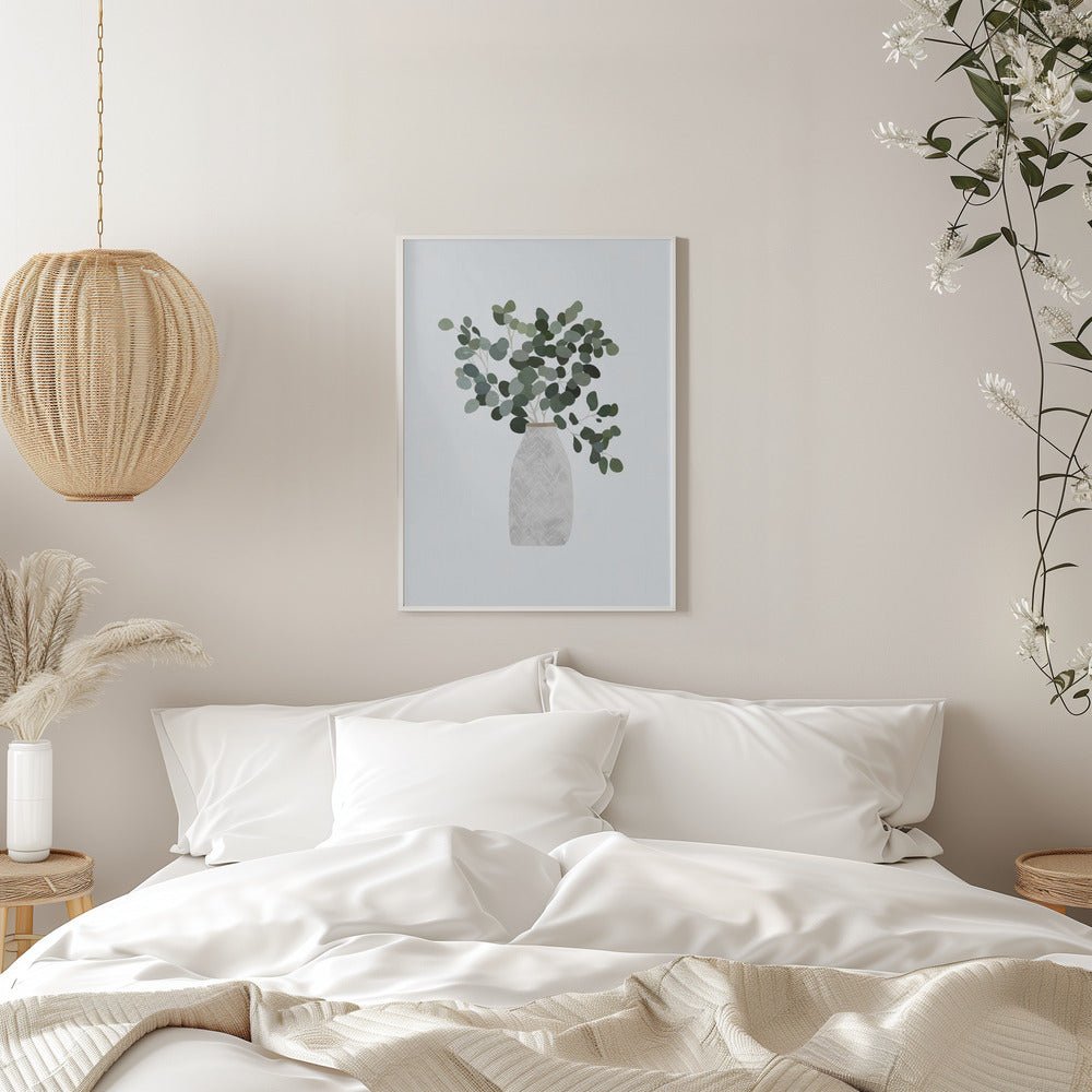 Scandi Japandi House Plant 3 - Stretched Canvas, Poster or Fine Art Print - I Heart Wall Art - Poster Print, Canvas Print or Framed Art Print