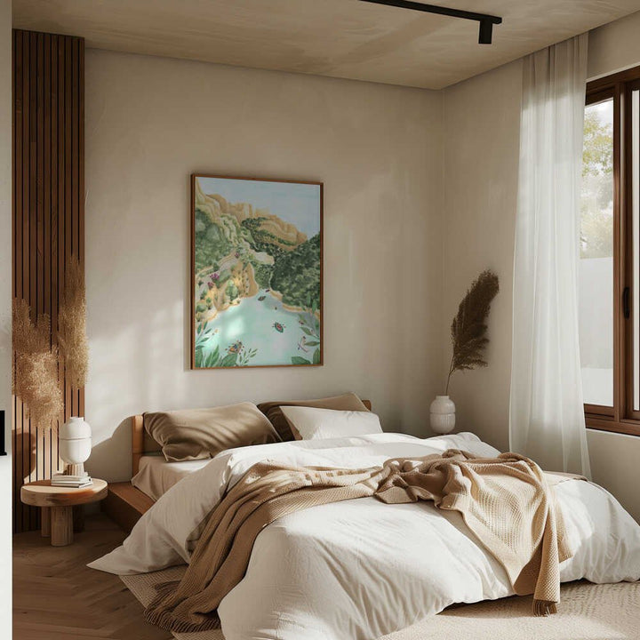 Scenic Canyon River - Stretched Canvas, Poster or Fine Art Print - I Heart Wall Art - Poster Print, Canvas Print or Framed Art Print