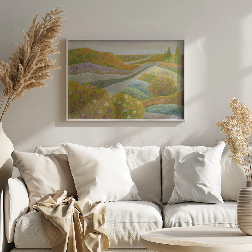 Scent of Sunset - Stretched Canvas, Poster or Fine Art Print I Heart Wall Art