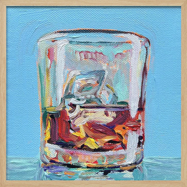 Scotch - Square Stretched Canvas, Poster or Fine Art Print I Heart Wall Art
