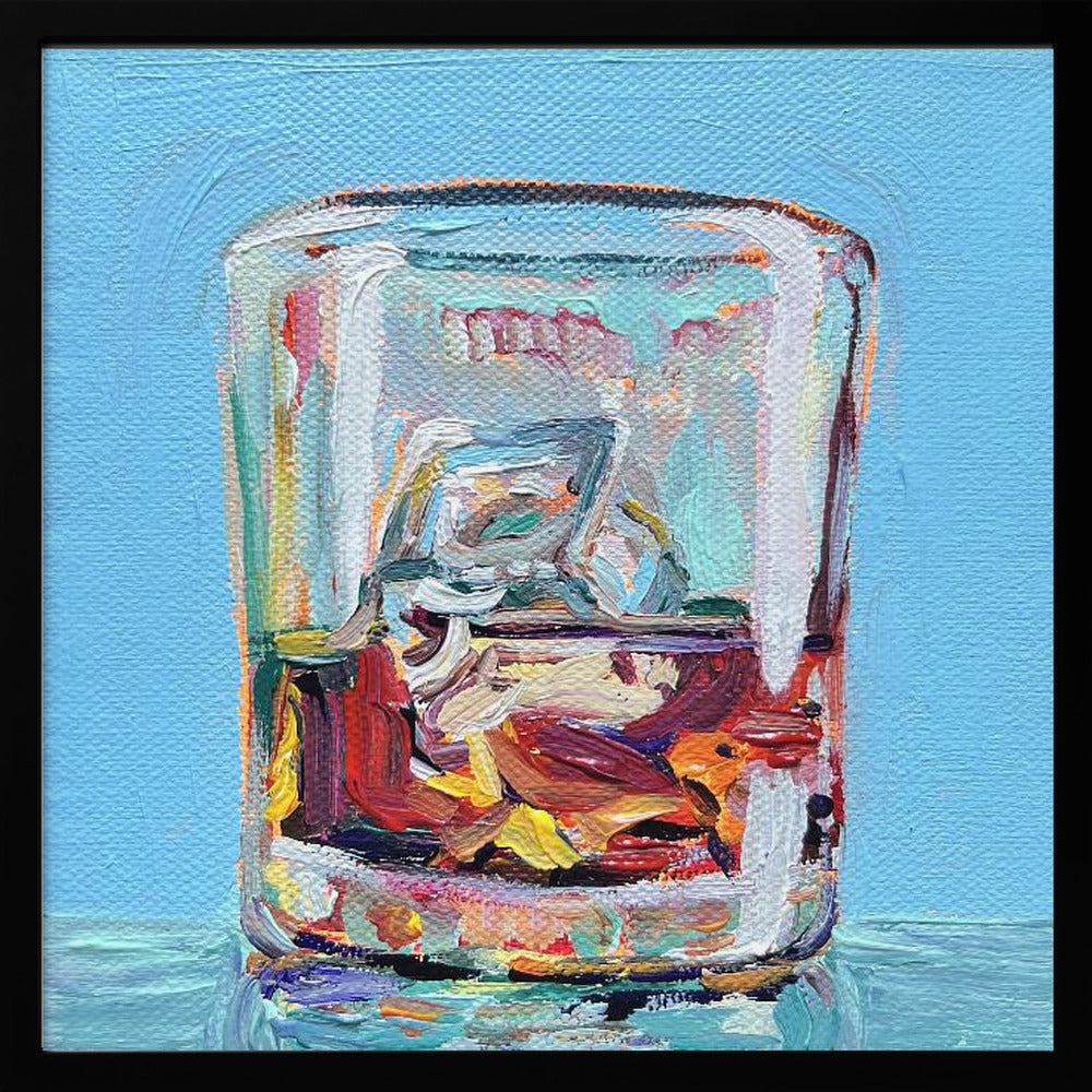 Scotch - Square Stretched Canvas, Poster or Fine Art Print I Heart Wall Art